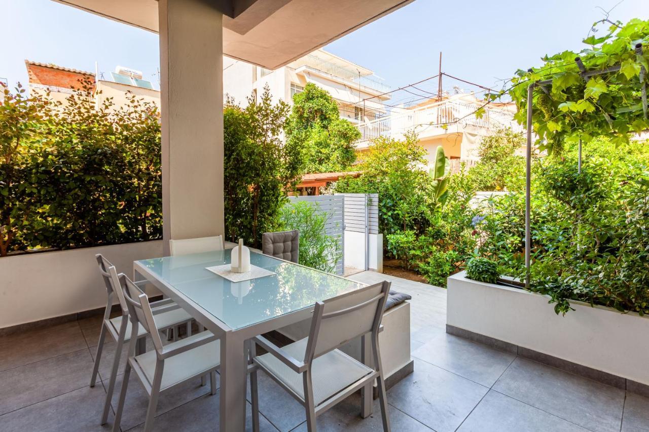 A Homes Greece - Urban Garden Retreat 卡拉马塔 外观 照片