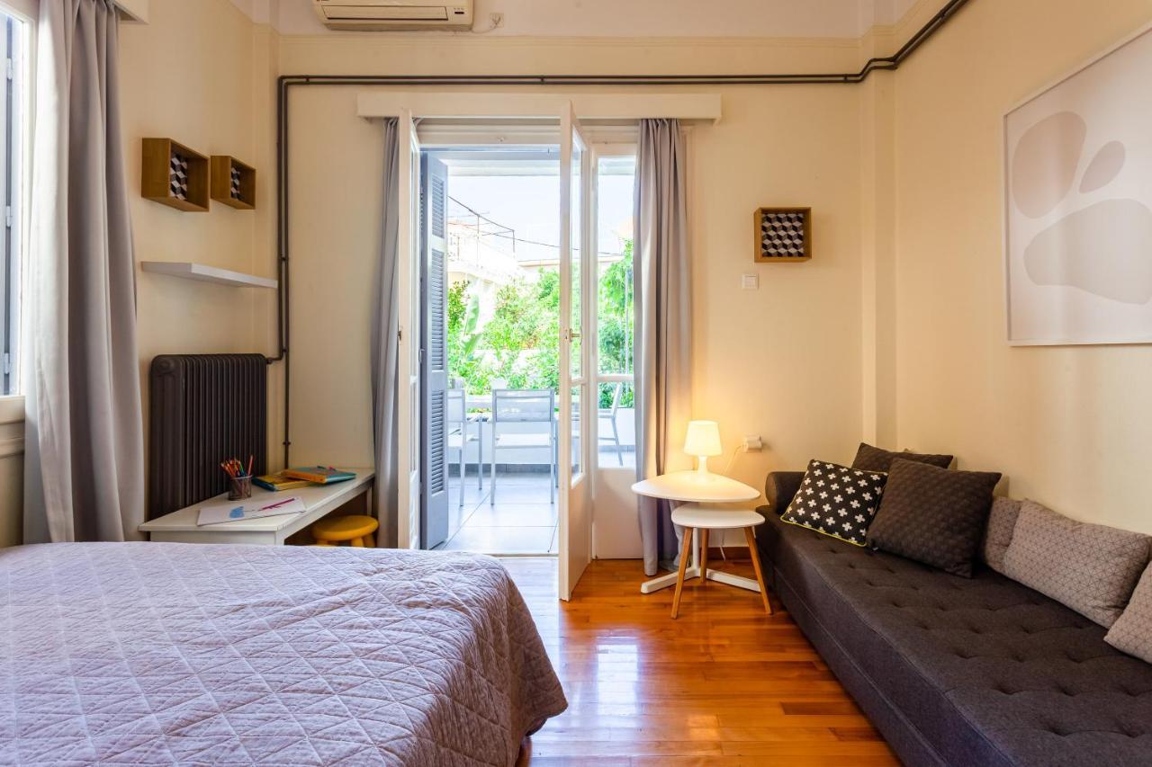 A Homes Greece - Urban Garden Retreat 卡拉马塔 外观 照片